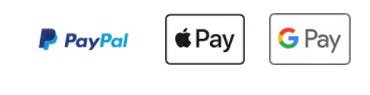PayPal · Apple Pay · Google Pay