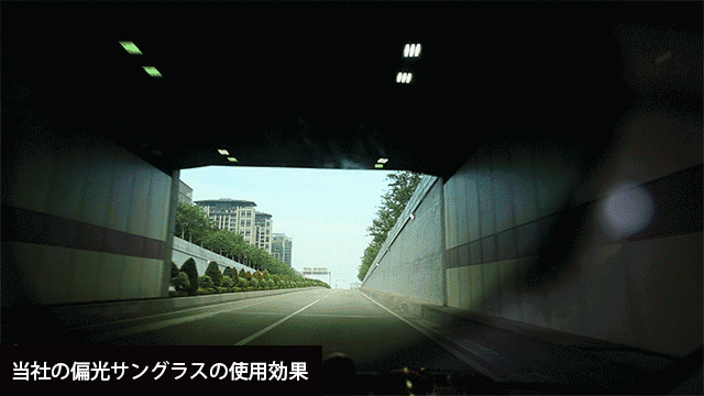 偏光スポーツサングラス正面画像