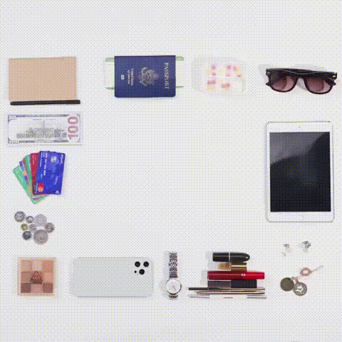 3層牛革肩掛け/斜掛けバッグ