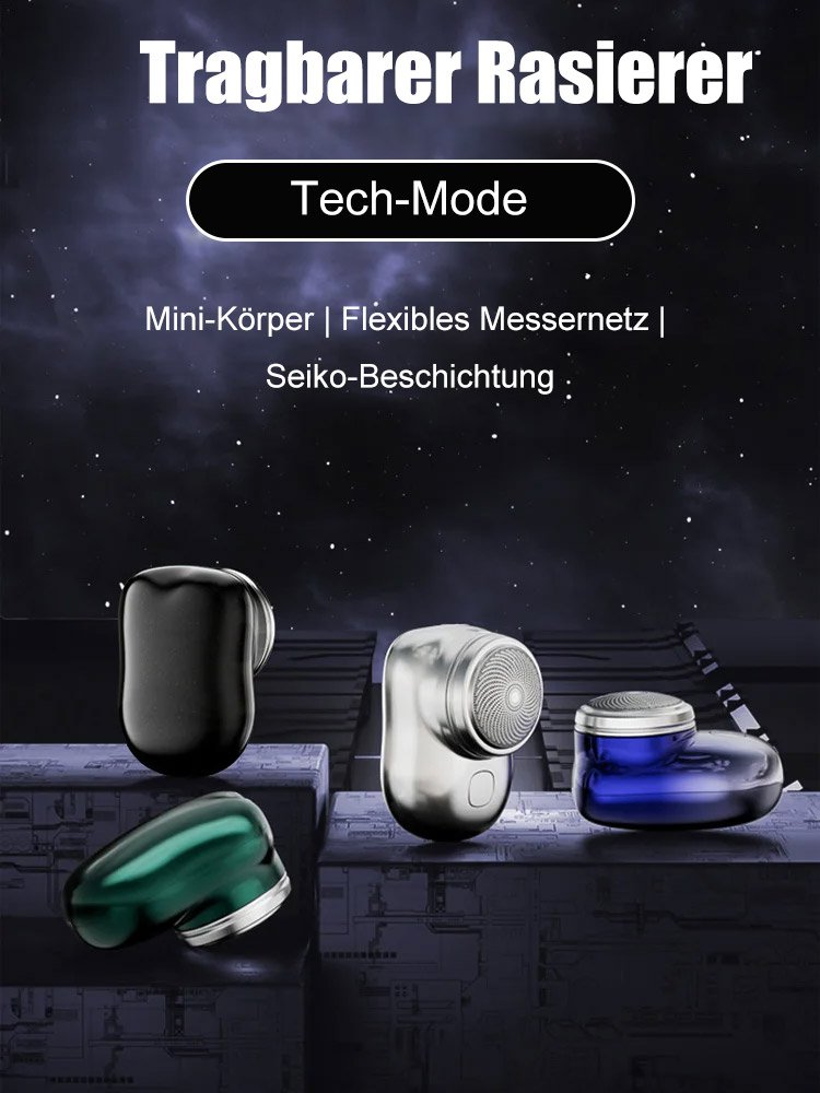 Tragbarer Rasierer