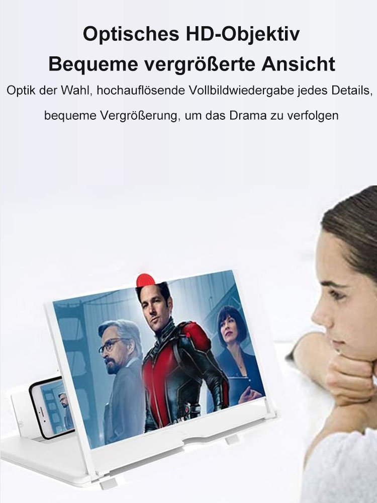 Ausziehbarer HD-Handybildschirm-Verstärker