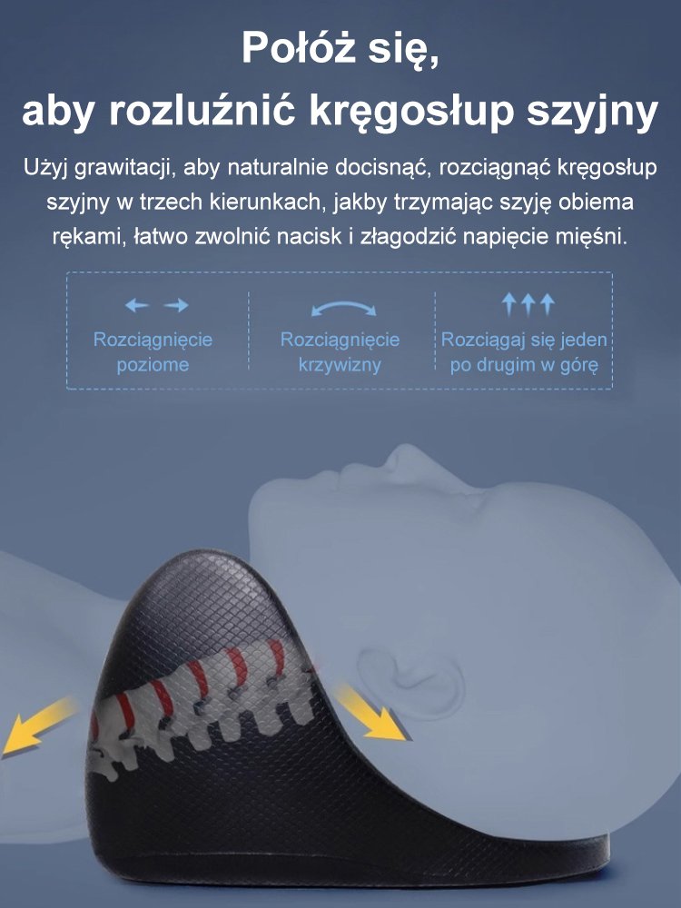 Poduszka do masażu szyjnego pleców i ramion