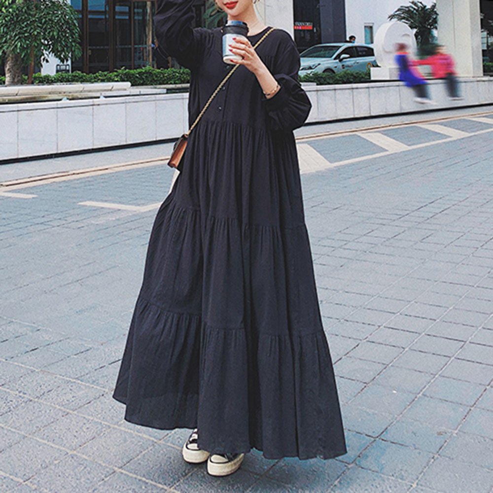 長袖ワンピース