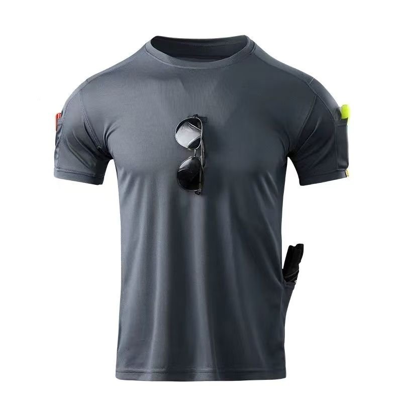 Second generation multi-pocket quick-drying tactical T-shirt