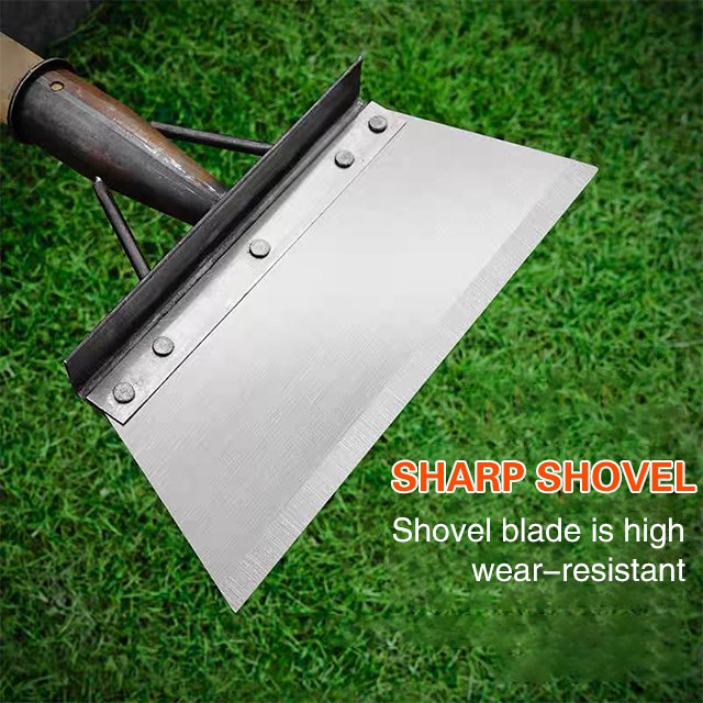 Multifunctional cleaning shovel