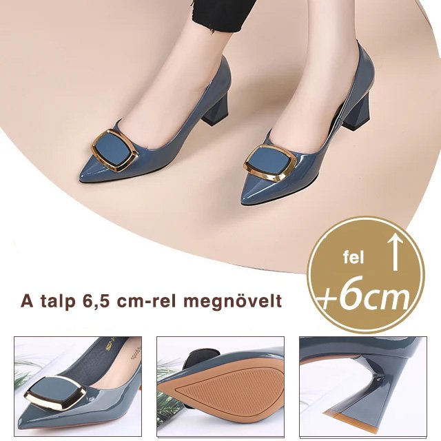 Sokoldalú négyzet alakú sarok magas sarkú cipők