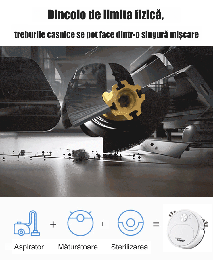 Robot automat de măturare inteligentă automată