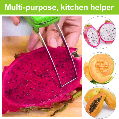 Multifunctional stainless steel fruit slicer