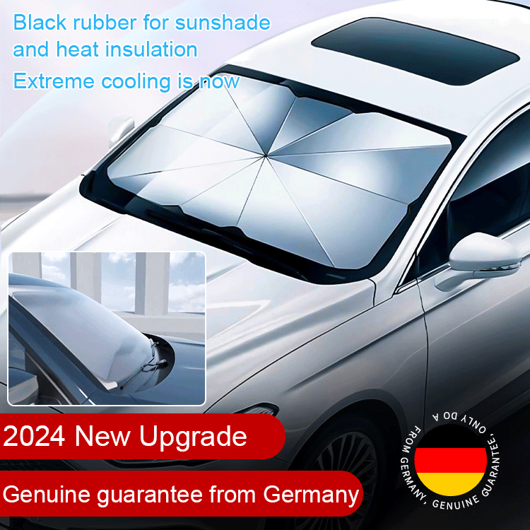 Multifunctional Folding Retractable Car Sunscreen Heat Insulation Umbrella