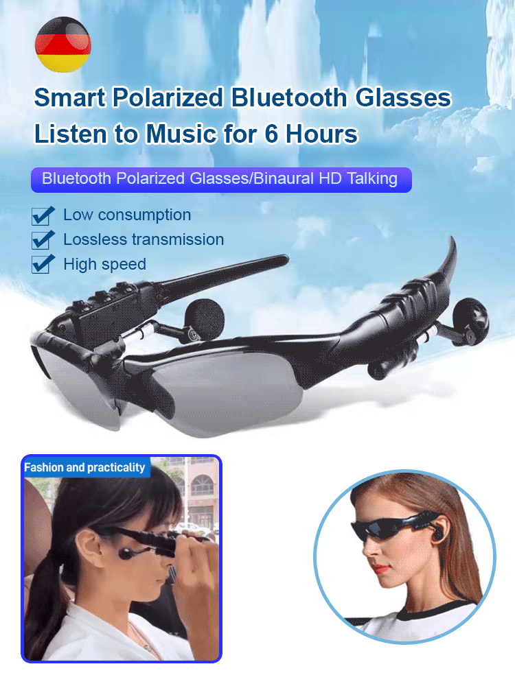 Smart Polarized Glasses Headset