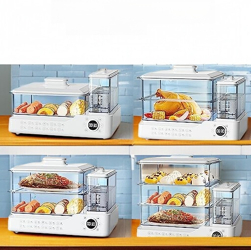 健康的な蒸し料理のイメージ