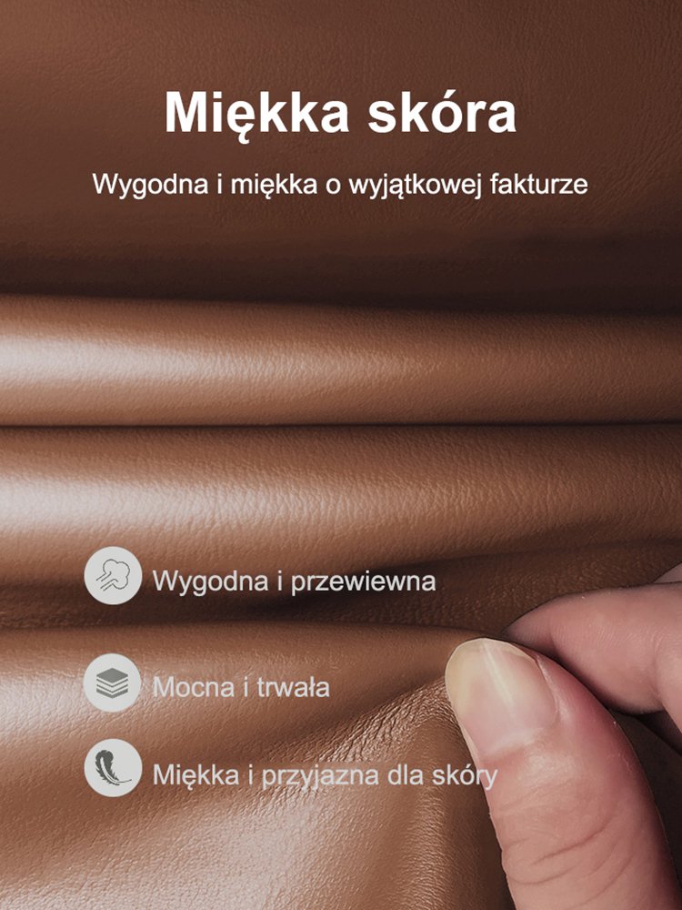 Męskie ręcznie robione skórzane buty wsuwane