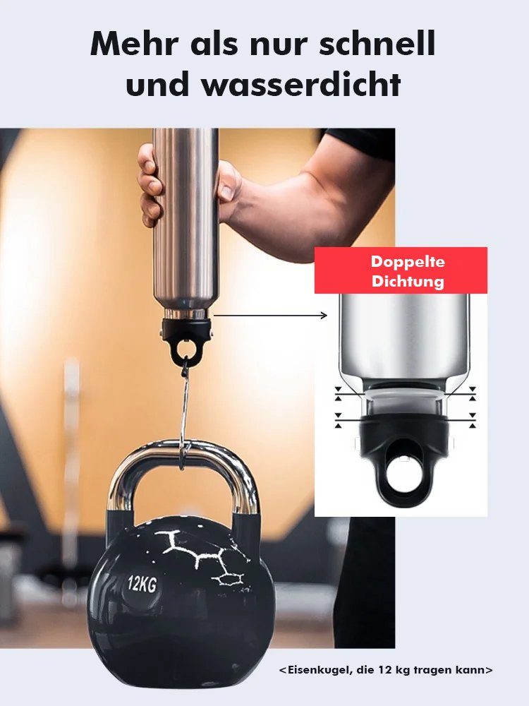 One Second Instant Open】Speed Open Cup Auto Thermobecher