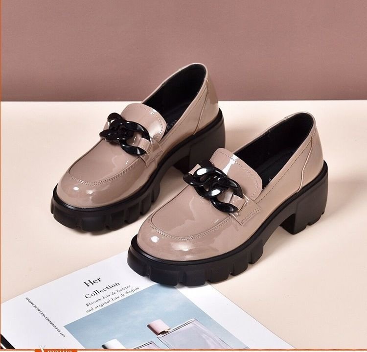 빈티지 통굽 로퍼