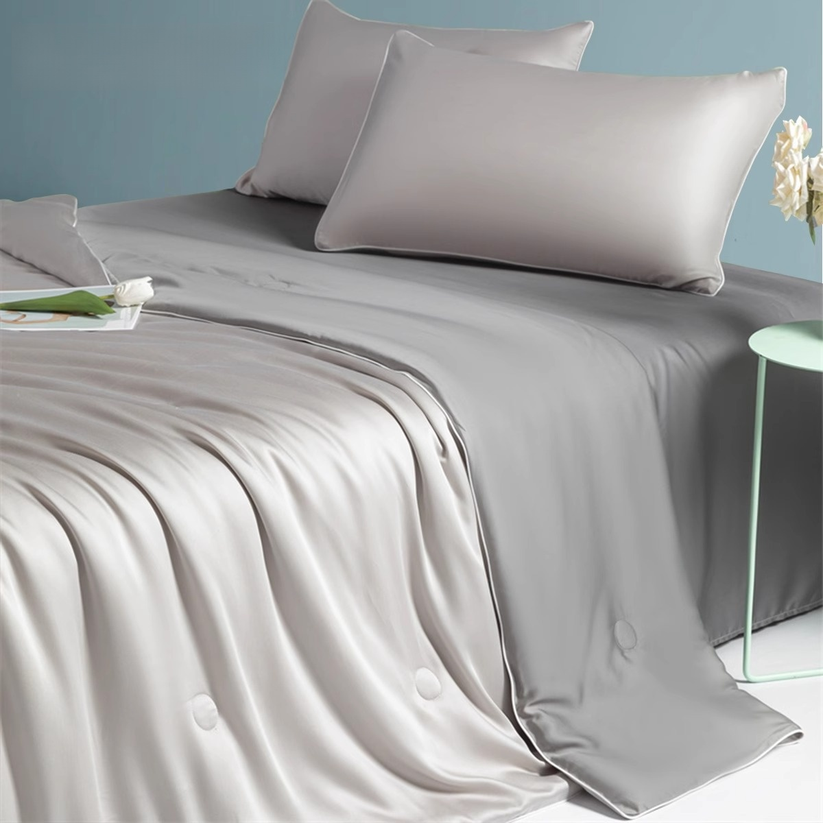 ชุดผ้าห่มปรับอากาศคู่ (4 ชิ้น)