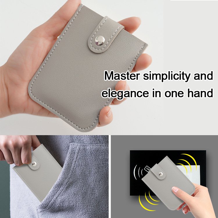 【Grab Two Free】Ultra-Secure Anti-Magnetic Anti-Theft Pull-Out Style Sleek Multi-Slot Card Holder