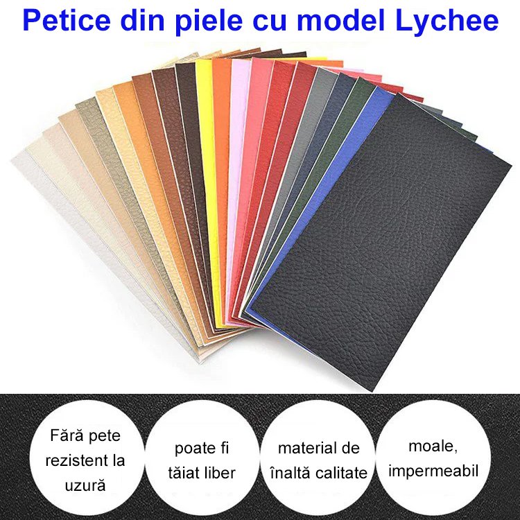 Autocolant autoadeziv din piele patched canapea