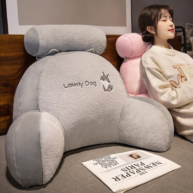 取り外して洗える背もたれクッション