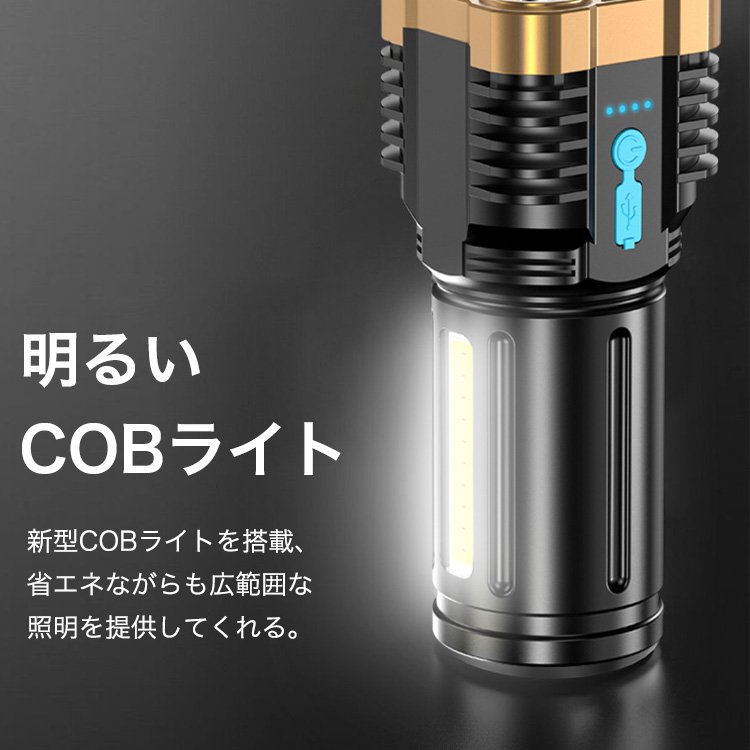 高輝度懐中電灯