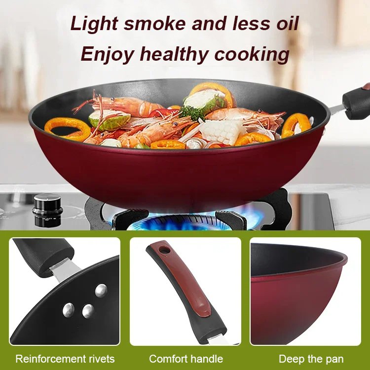 2nd Generation Titanium Non-Stick Coating-Free Pan
