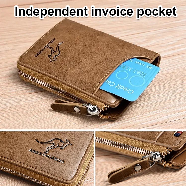 RFID Blocking Anti-Theft Wallet