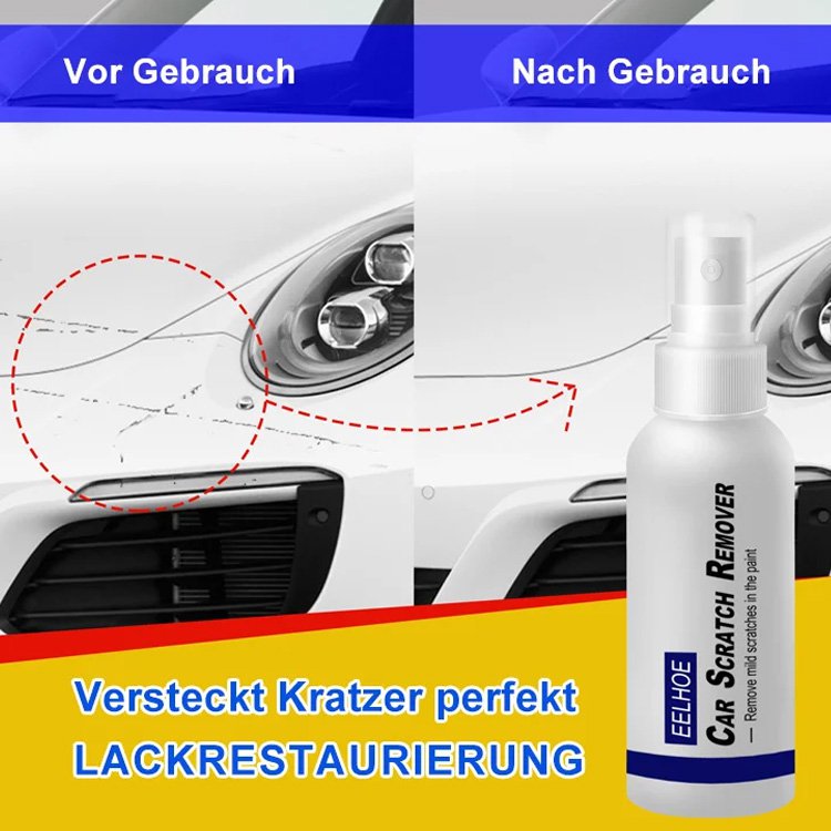 3 Sekunden Reparatur【2024 überarbeitete Version】Autolack-Reparatur-Kratzerspray