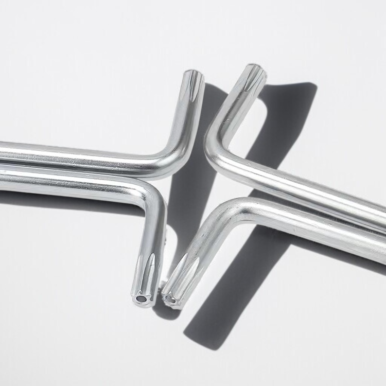 Precision Allen wrench with zinc finish