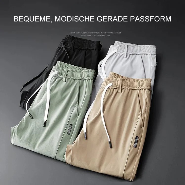 Herren Ice Silk Freizeithose