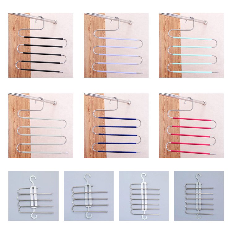 다기능 바지 정리 행거