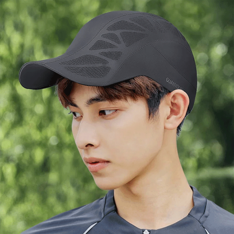 메쉬 전환 UV차단 캡