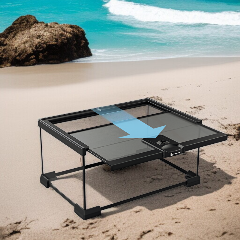 可堆叠設計のペットガラスケージ