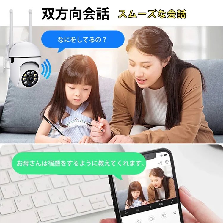 進化版高画質監視カメラ