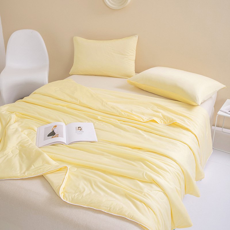 ผ้าห่มปรับอากาศผ้าไหมน้ำแข็ง ผ้าห่มฤดูร้อน