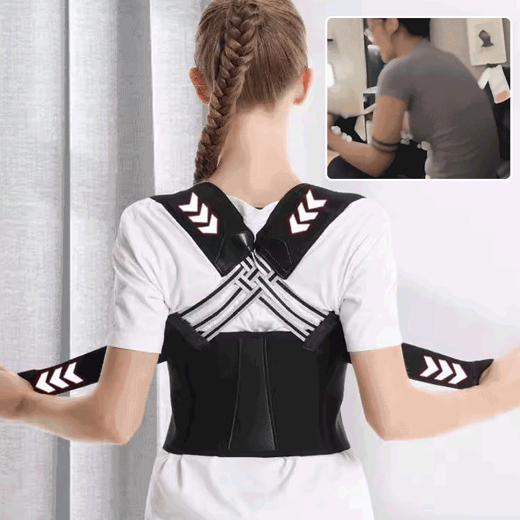 【美しい姿勢へ】新型猫背矯正ベルト