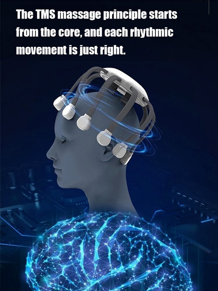 360 Degree 5-Dimensional Head Massager