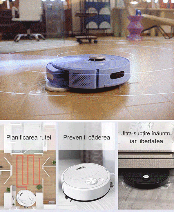 Robot automat de măturare inteligentă automată
