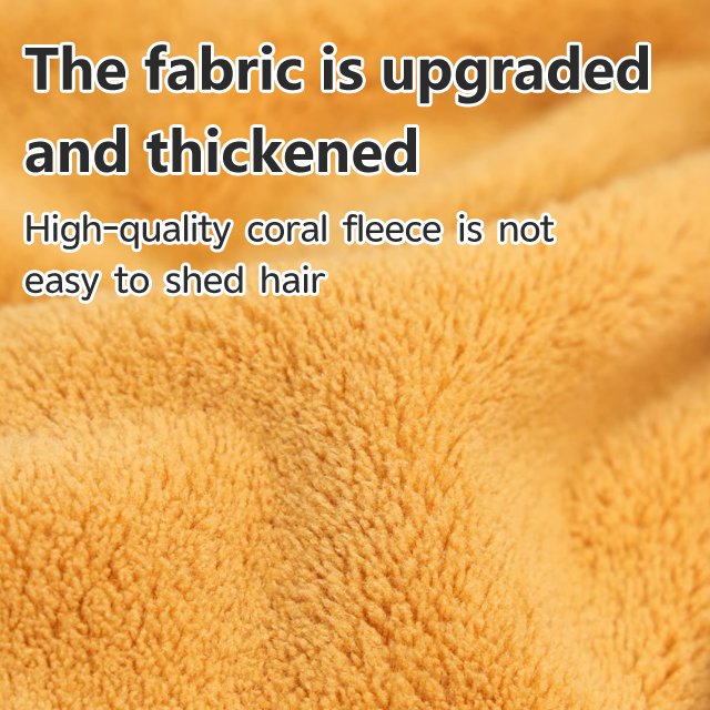 Coral velvet bow dry hair cap