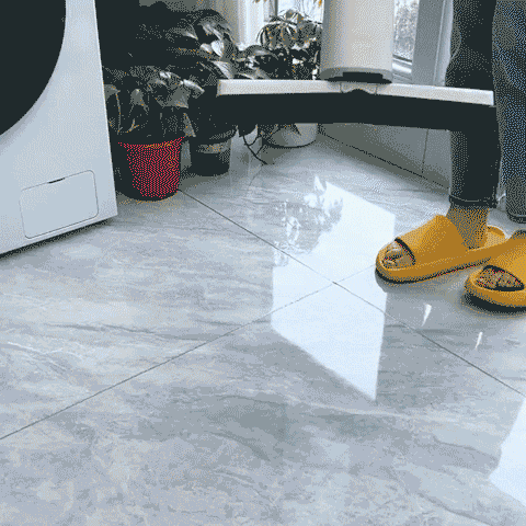 洗浄機能付きスポンジモップ