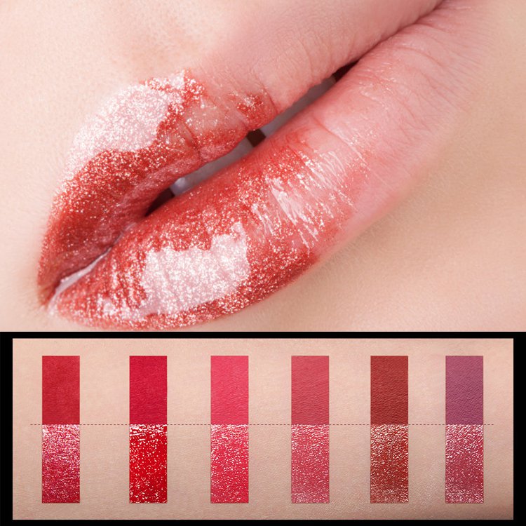 【リッププランパー】3点4980円、サラッと軽いつけ心地！伸ばしやすく塗りやすい！落ちにくい！発色を長時間キープ！