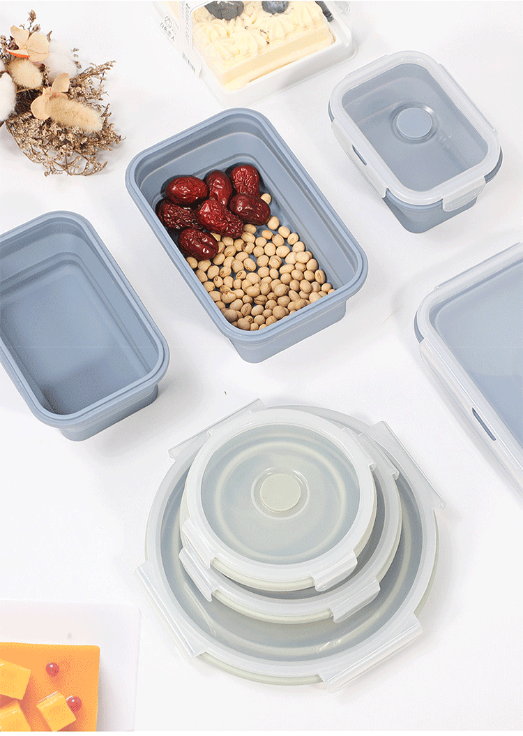 鮮度保持バルブ付き弁当箱のアップ画像