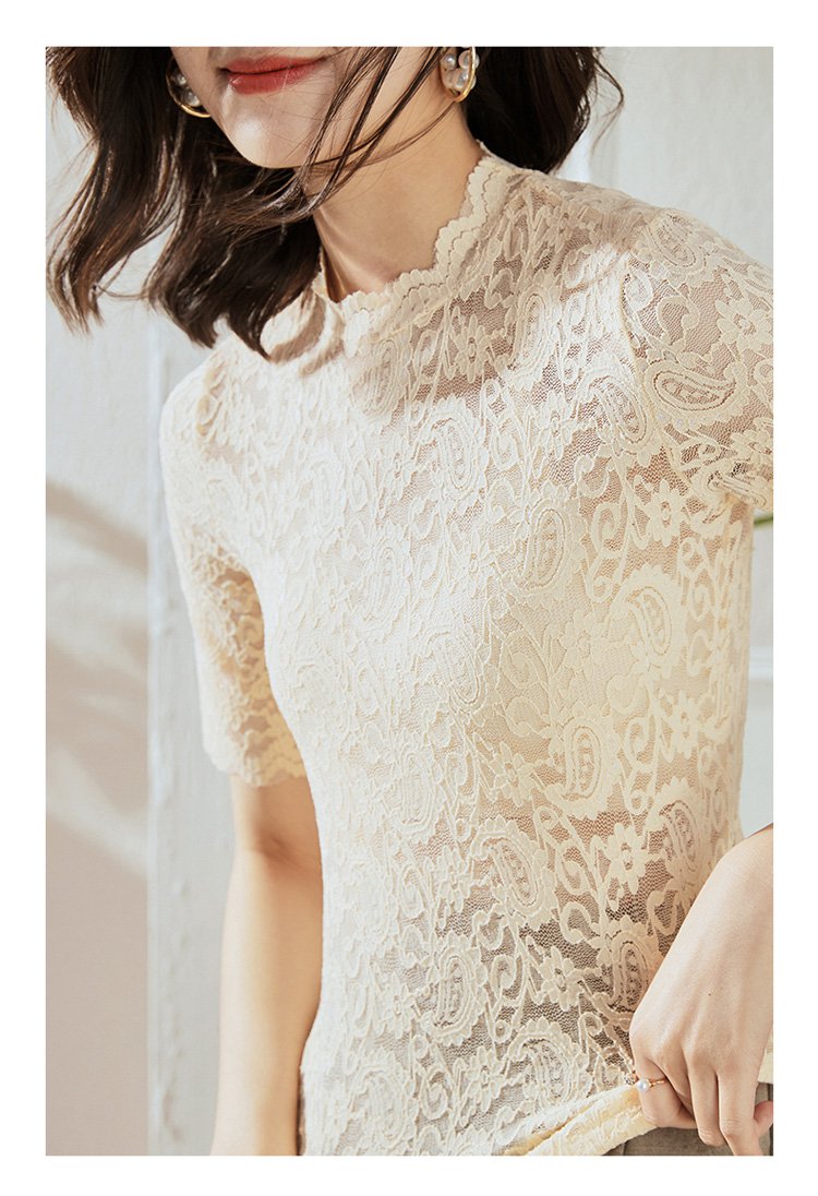 通気性抜群のレディースレースインナー