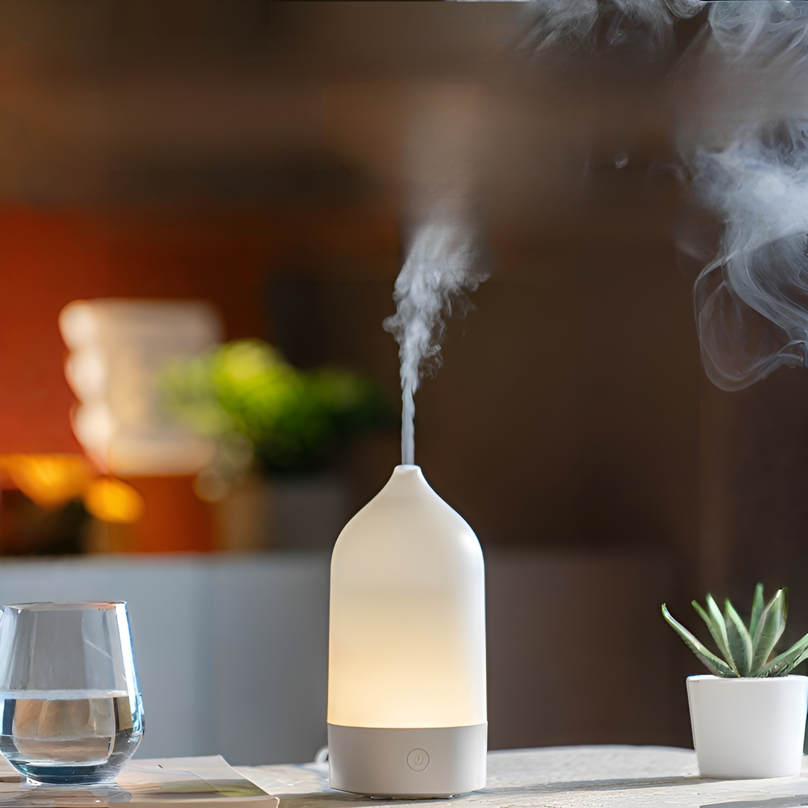 精油拡散機 花瓶型デザイン 寝室用