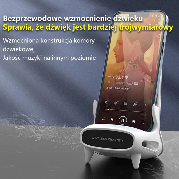 Podstawka do bezprzewodowego ładowania telefonu