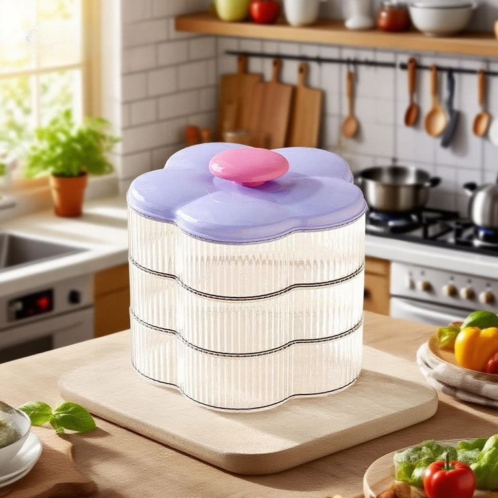 수납함 각 층이 분리된 상세 이미지