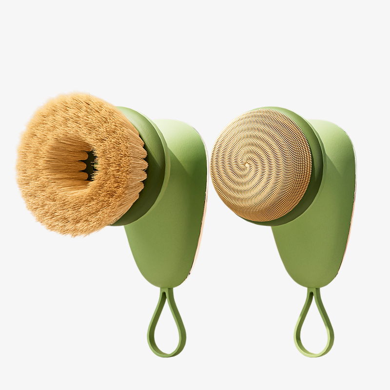 손상없이 냄비를 깨끗하게 청소하는 브러쉬