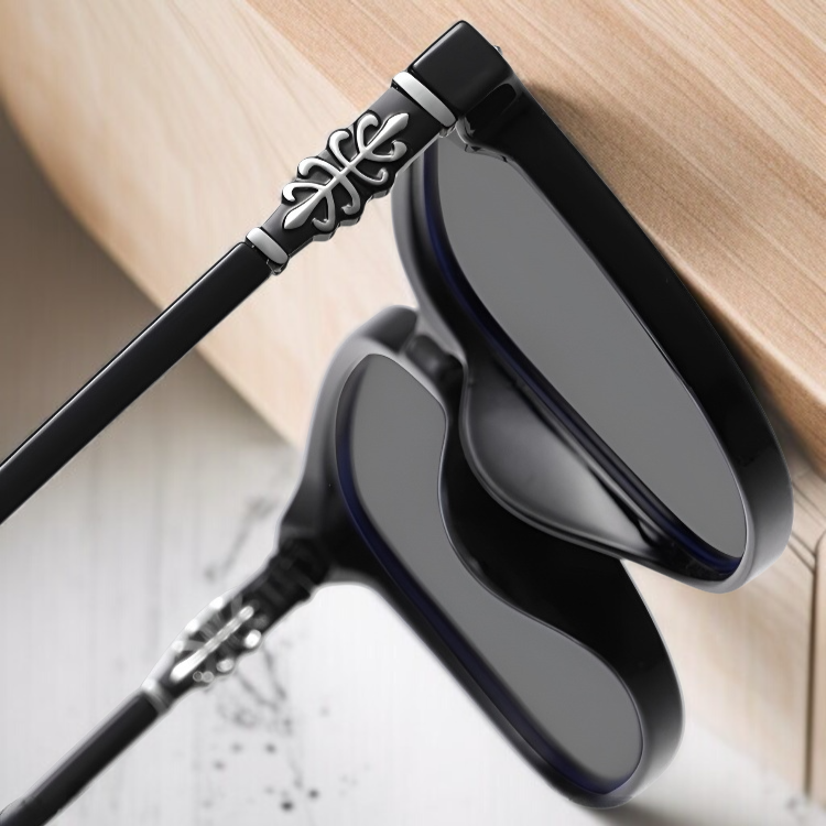 중장년층을 위한 투인원 스퀘어 선글라스 제품 이미지