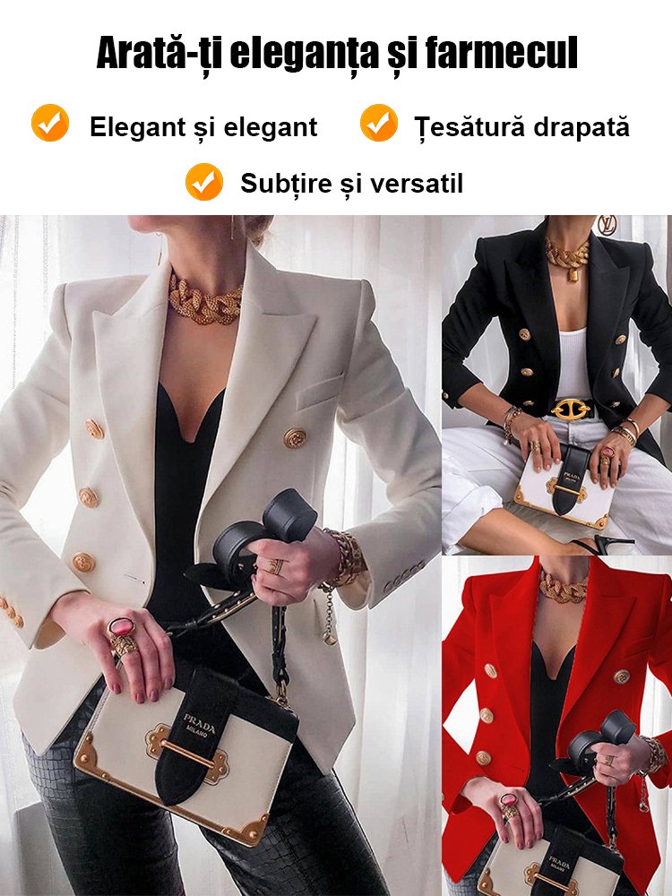 Jachetă rafinată pentru femei  făcută la comandă