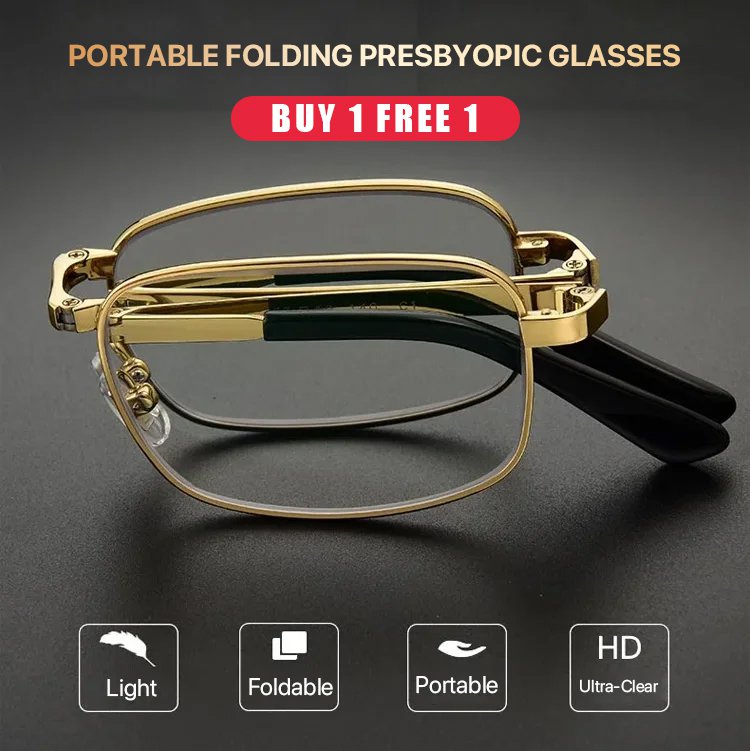 Unisex Folding Presbyopic Glasses