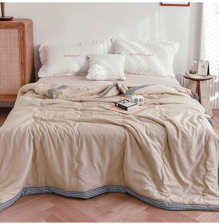 家庭で簡単にお手入れできる肌掛け布団