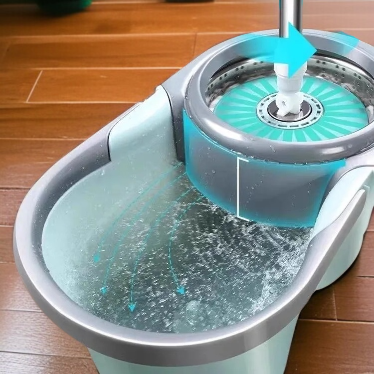 전자동 회전 밀대의 편리한 사용 방법